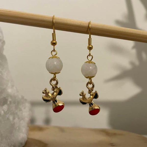 Boucles d'oreilles Renne 2