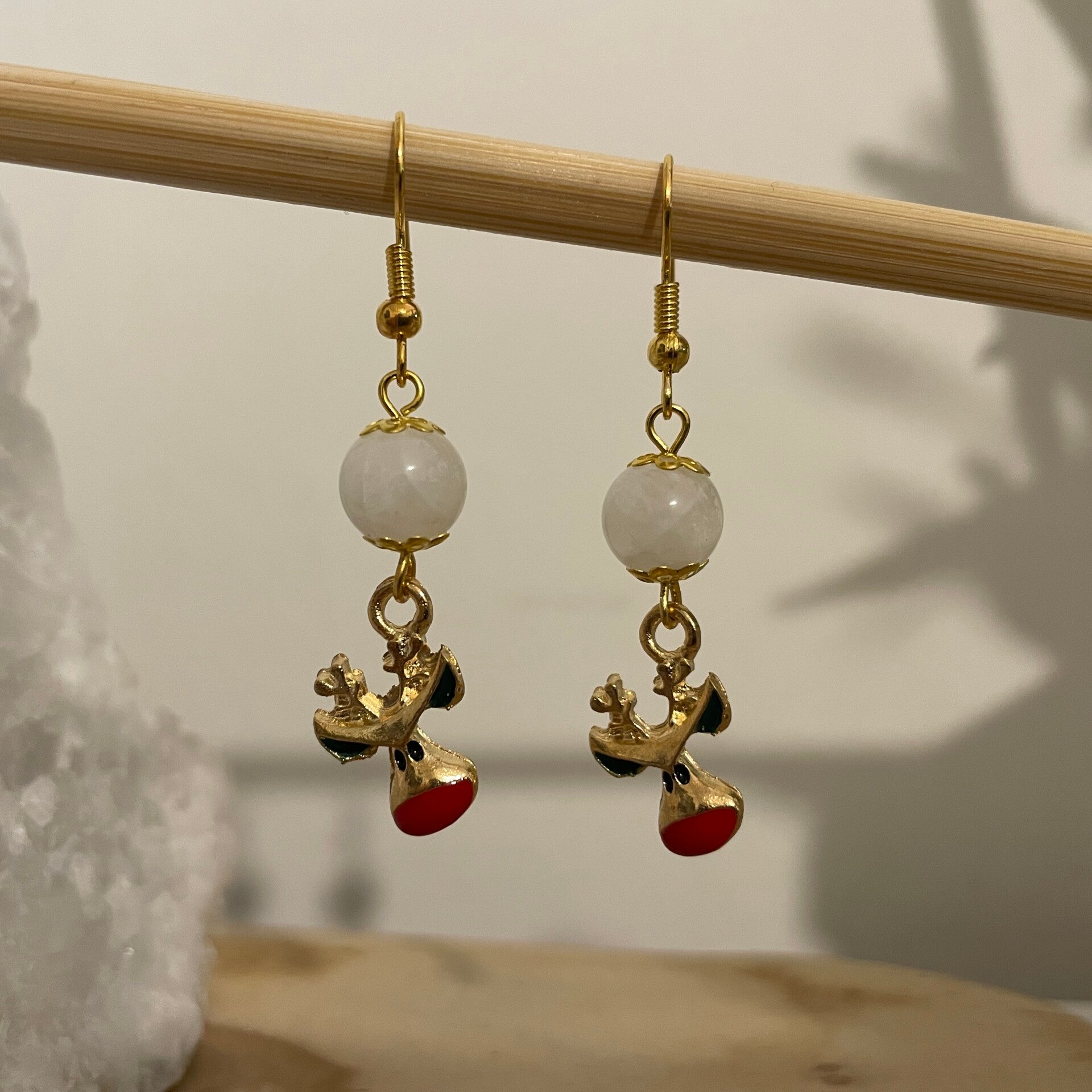 Boucles d'oreilles Renne 2