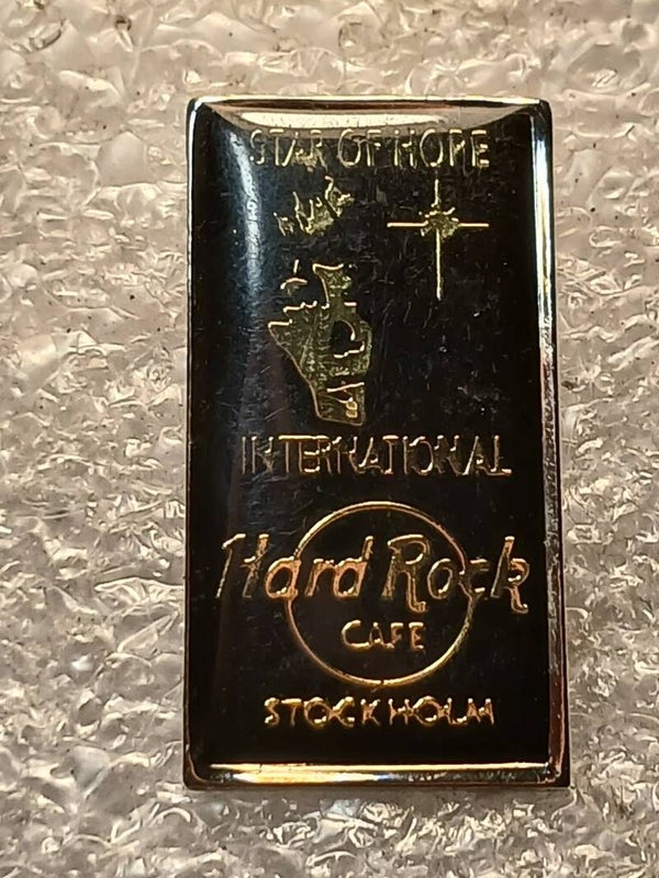 Pin's Hard Rock Café - Star of Hope - Stockholm