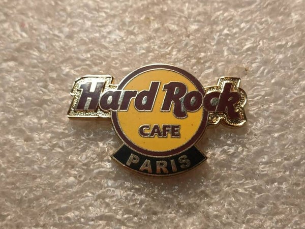 Pin's Hard Rock Café Paris - Double attache