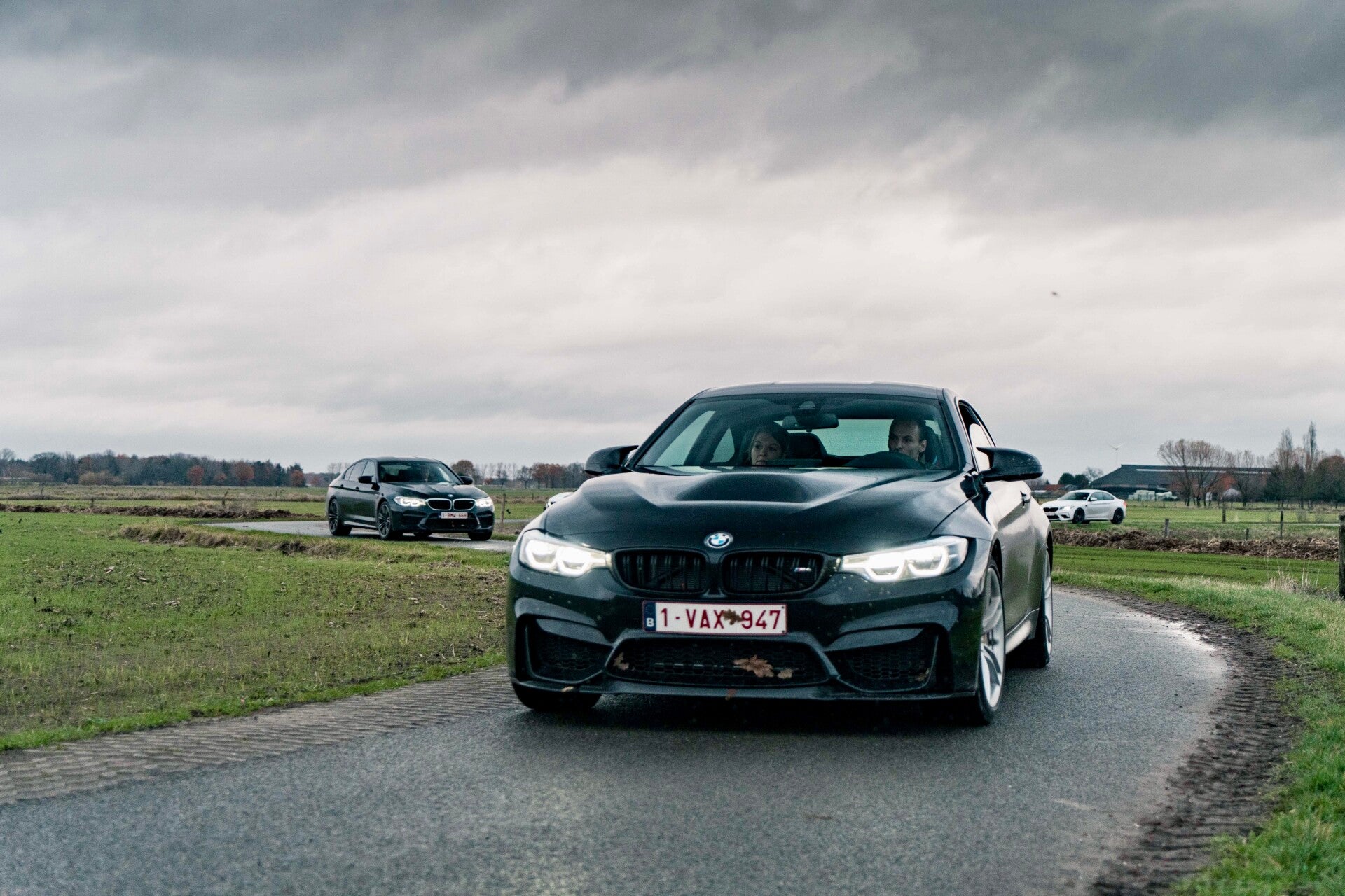 Bmw CS Bmw M5 curve roads