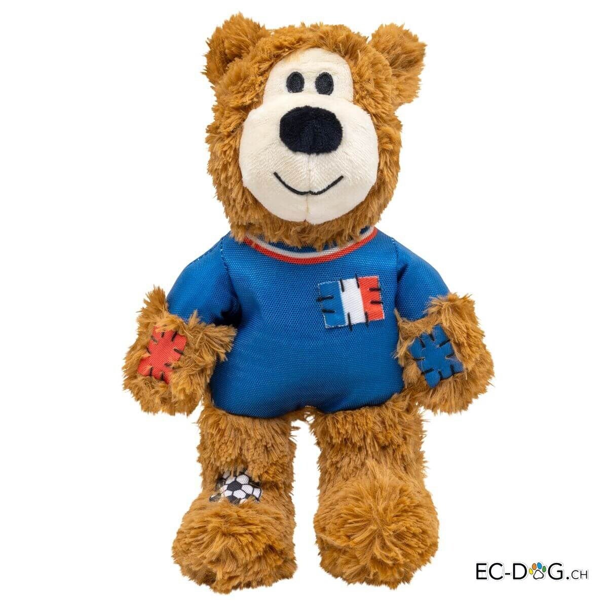 KONG Wild Knots Sport Bear France jouet en peluche pour chiens