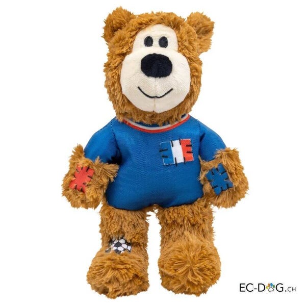 KONG Wild Knots Sport Bear France jouet en peluche pour chiens