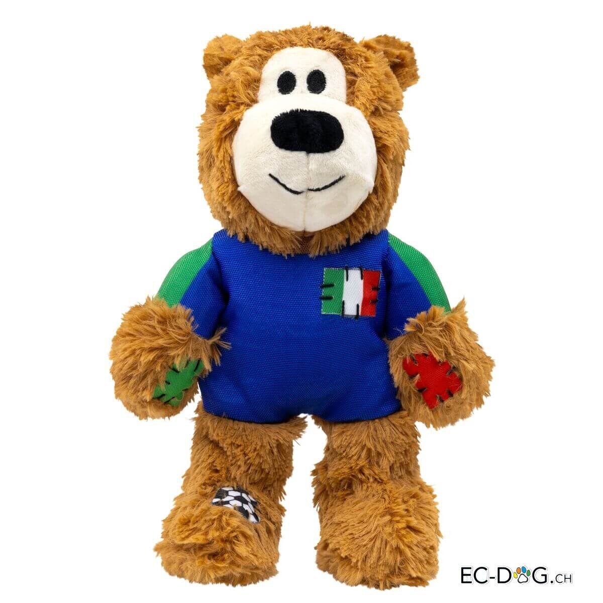 KONG Wild Knots Sport Bear Italie jouet en peluche pour chiens