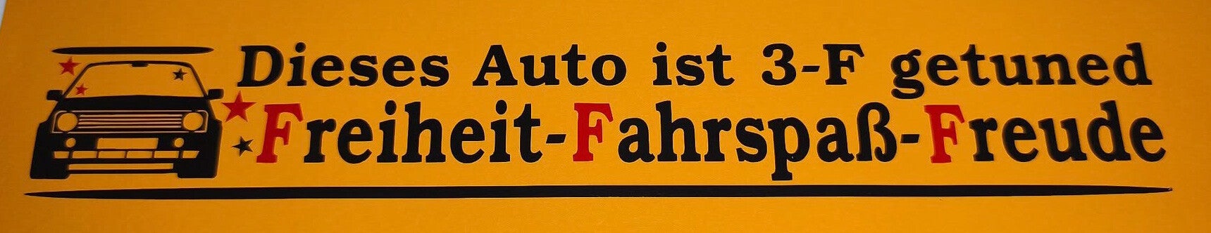 3 F-Tuning , mal anders