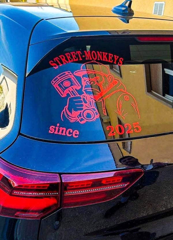 Scheibendesign für Autoclub - einfach nachfragen