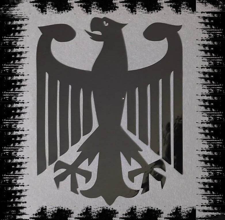 Bundesadler ca, 16 cm x 16 cm