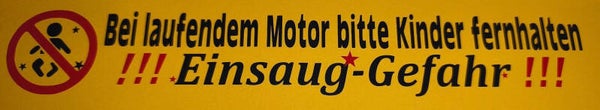 Aufpassen .....