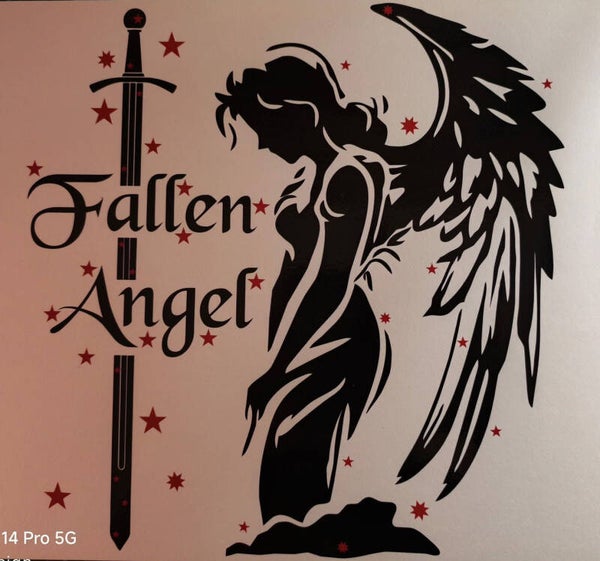 Fallen Angel ca. 28 cm x 28 cm