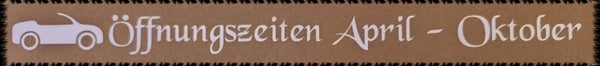 öffnungszeiten - cabriospruch