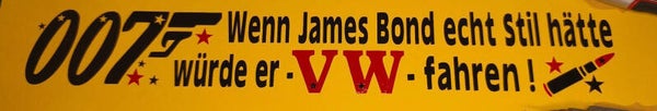 james bond - vw