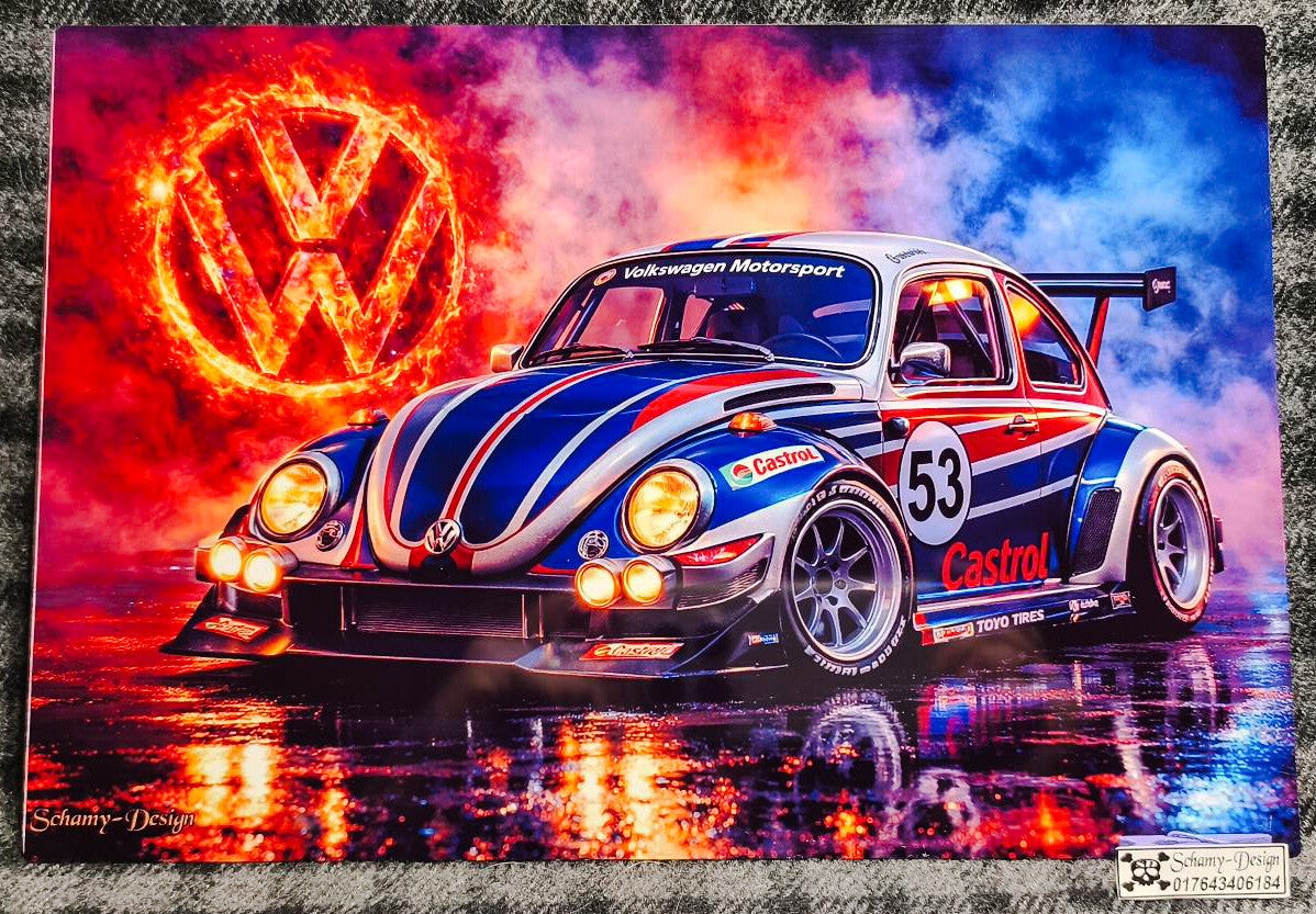 VW Käfer im Rallylook