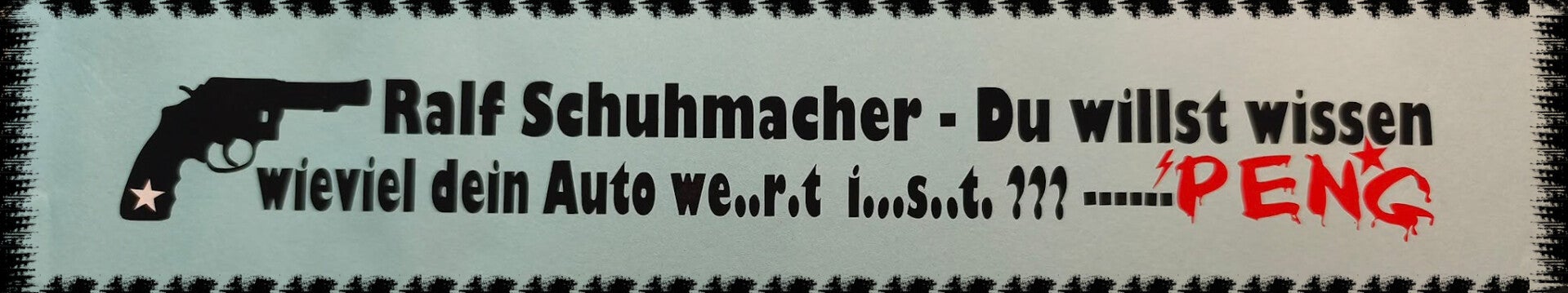 schuhmacher . auto wert
