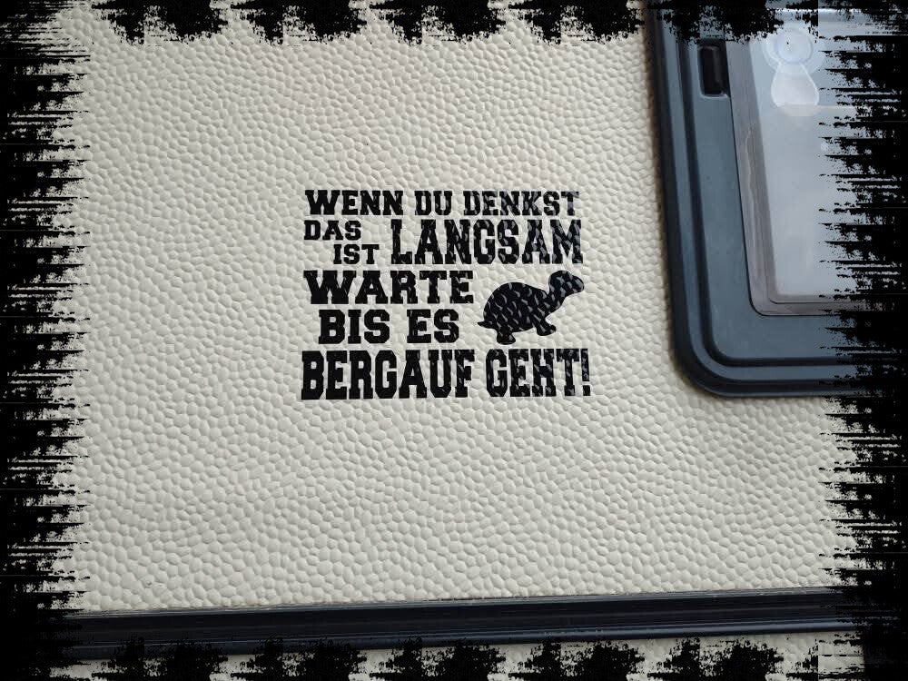 womo spruch ca. 28 cm x 28 cm