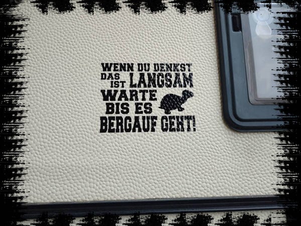 womo spruch ca. 28 cm x 28 cm