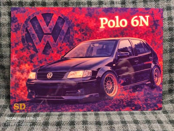 VW Polo 6 N in Schwarz