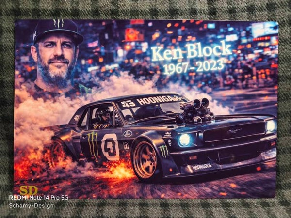 Ken Block Gedenktafel