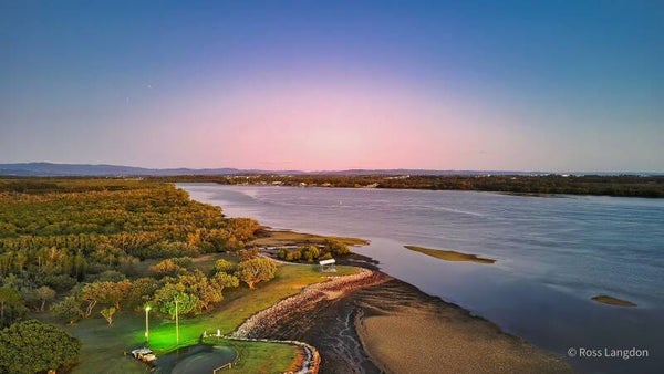 Sunrise at Bramble Bay & Hornibrook Highway