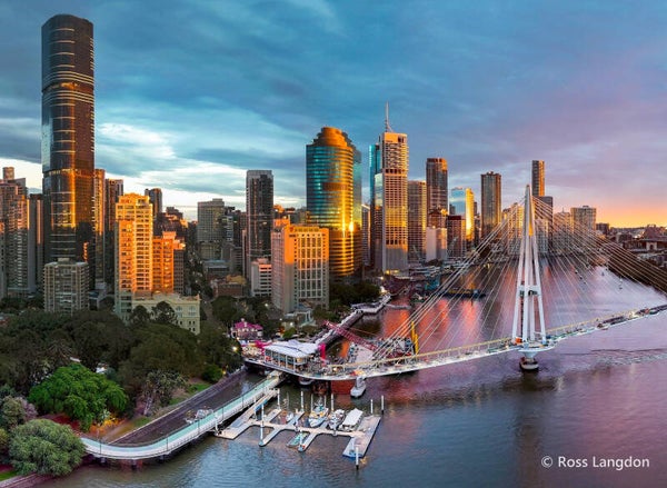 Morning Reflections - Brisbane & Kangaroo Point