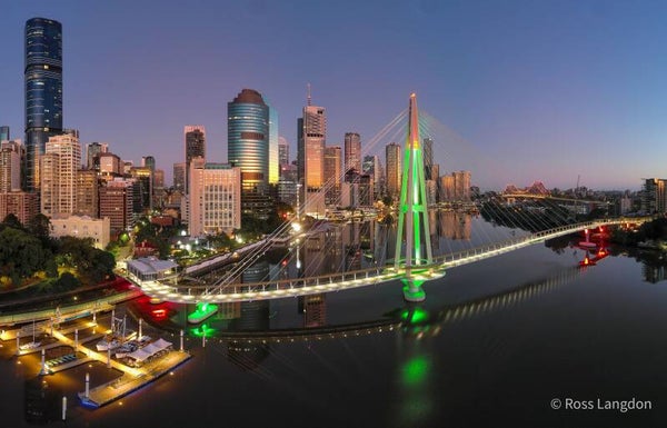 Morning twilight in Brisbane