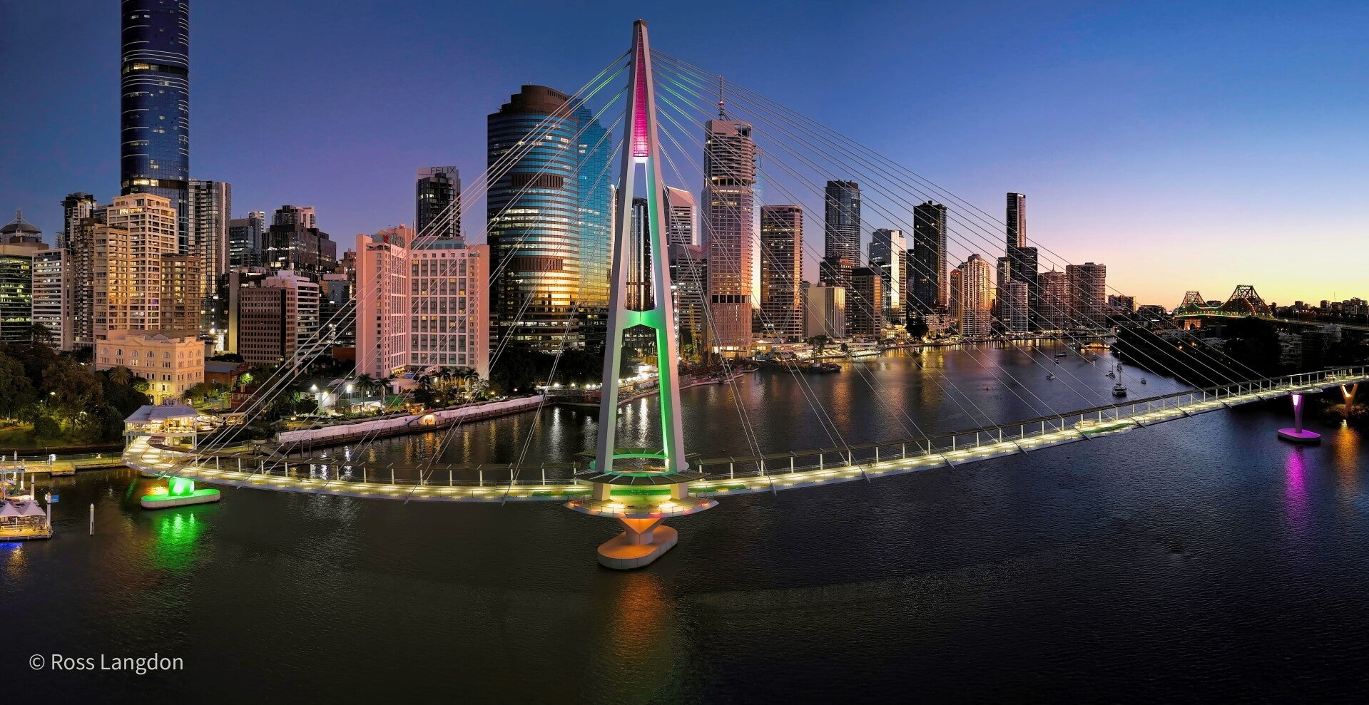 Morning twilight in Brisbane