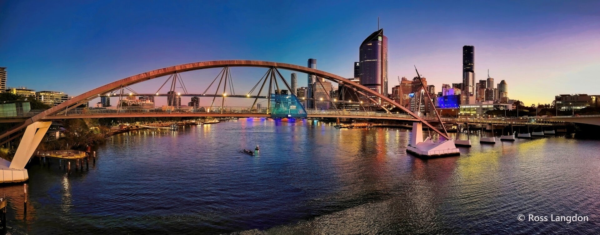 Morning twilight in Brisbane