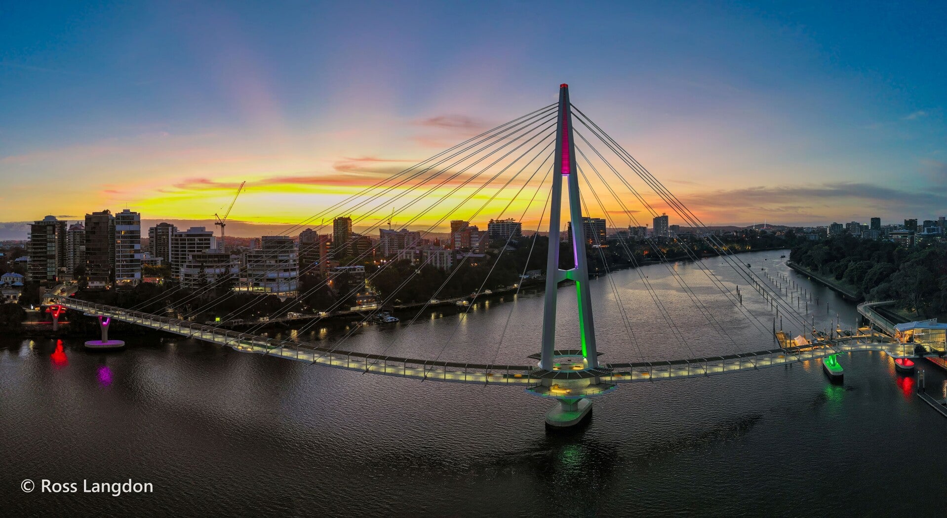 Morning Twilight in Brisbane