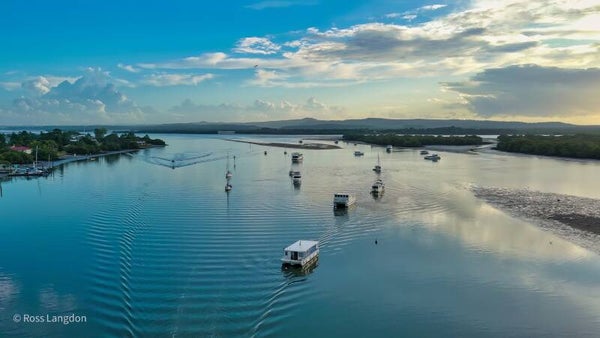 Sunrise at Cabbage Tree Point