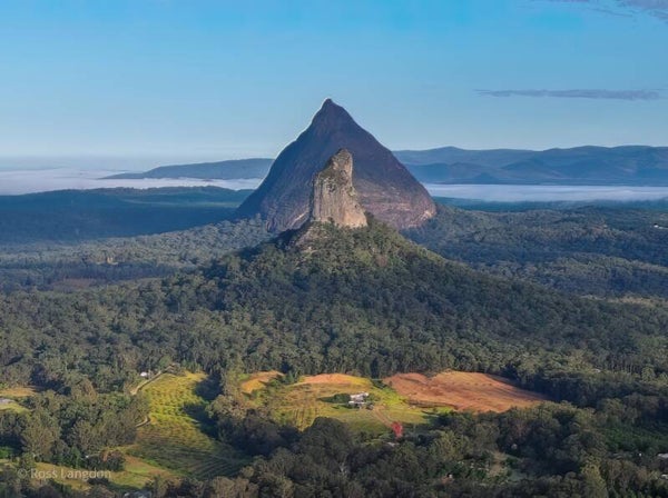 Mount Coonowrin - twilight, sunrise & sunset