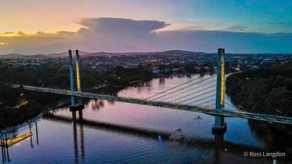 Eleanor Schonell Bridge, Brisbane River