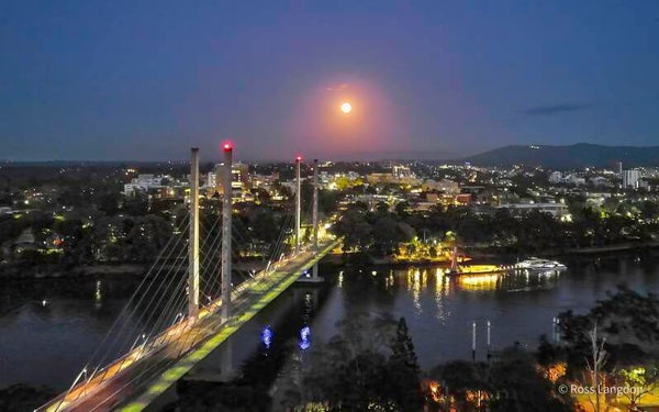 Eleanor Schonell Bridge, Brisbane River