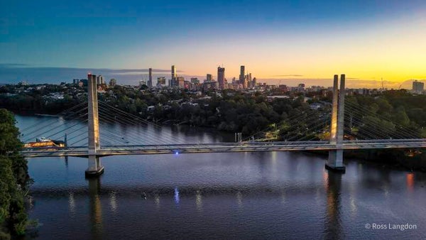 Eleanor Schonell Bridge, Brisbane River