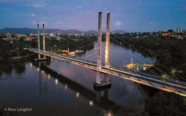 Eleanor Schonell Bridge, Brisbane River