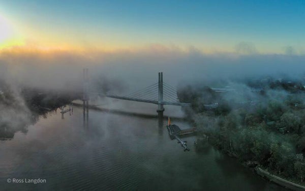 Eleanor Schonell Bridge, Brisbane River