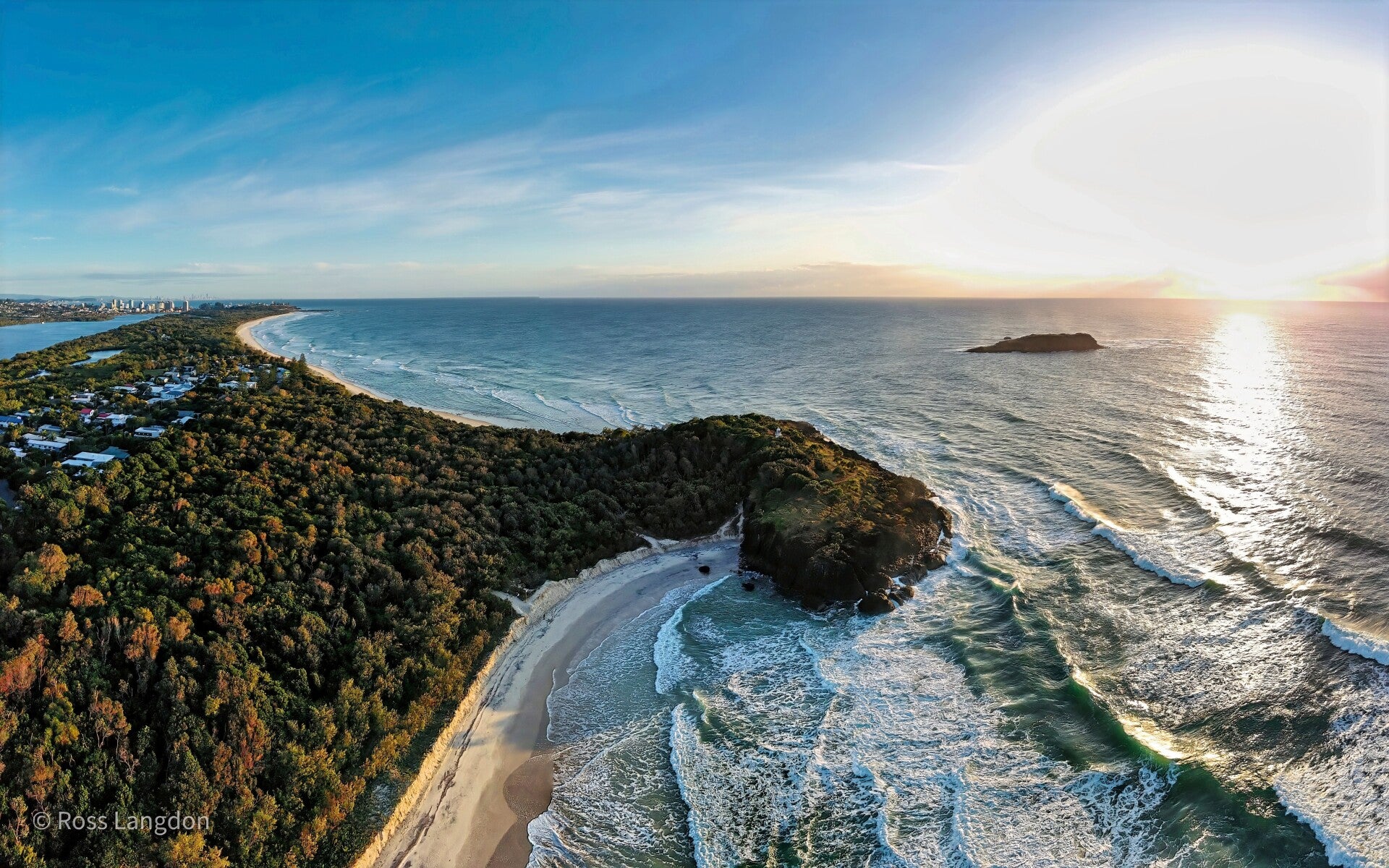 Sunrise at Fingal Head, Tweed Coast