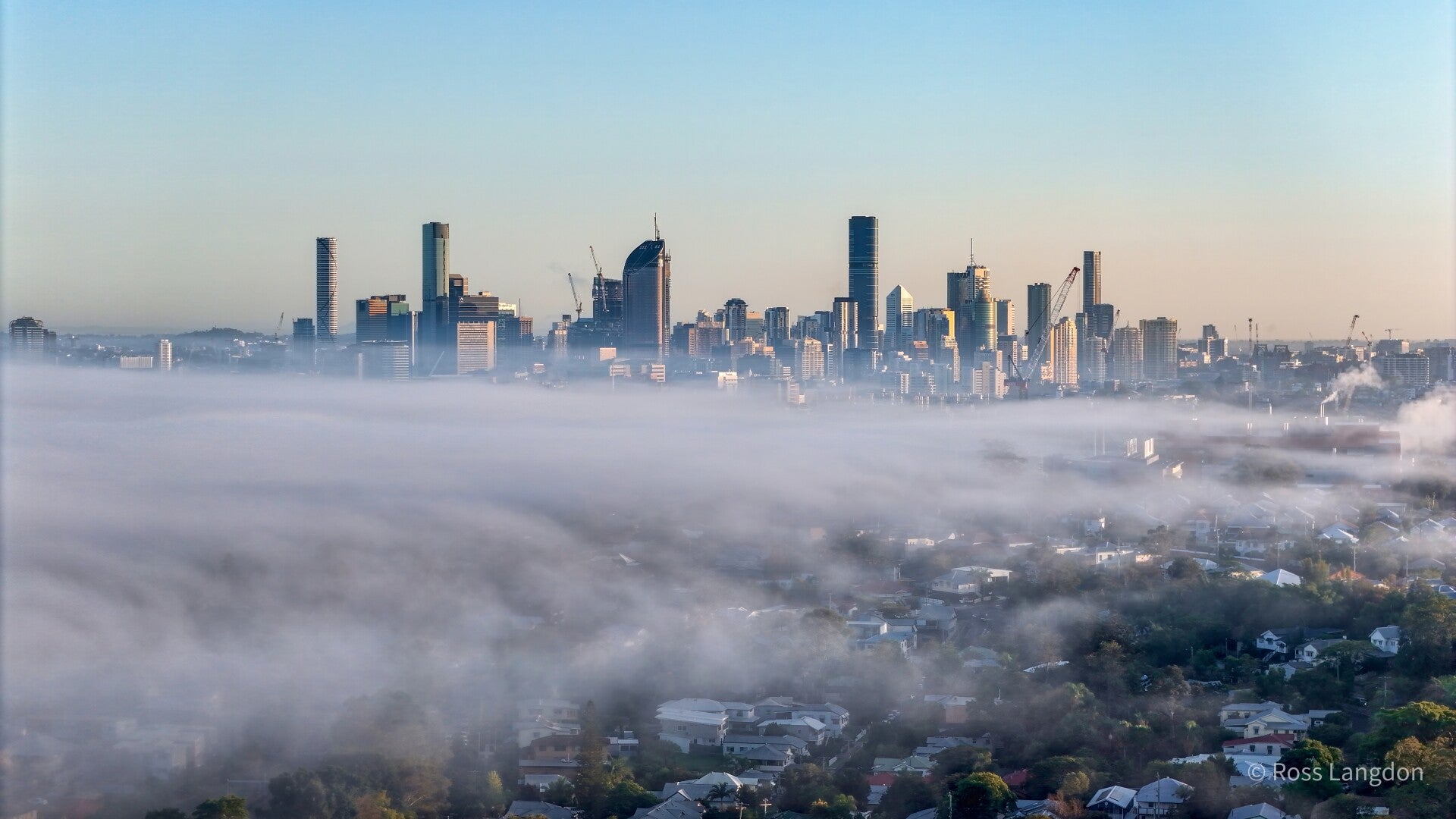 Fog in Brisbane