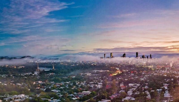 Fog in Brisbane
