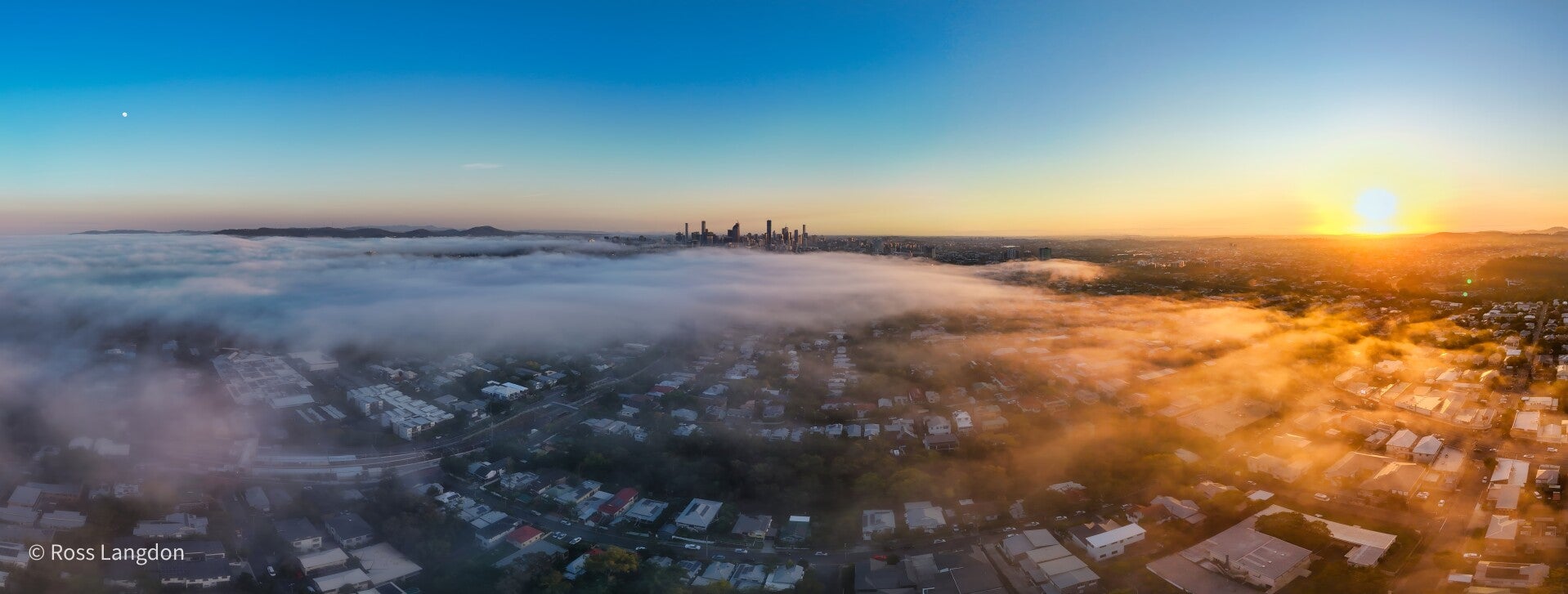 Fog in Brisbane
