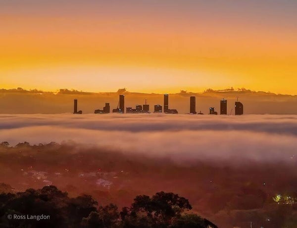 Fog in Brisbane