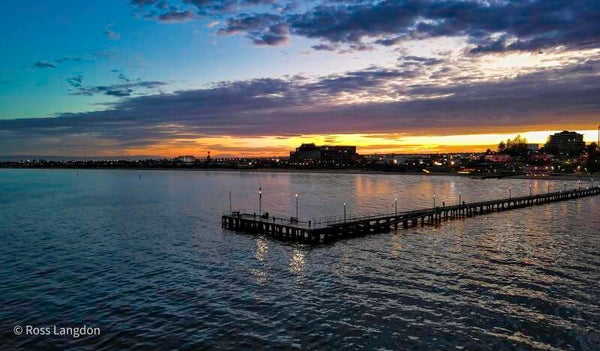 Sunrise at Frankston Pier