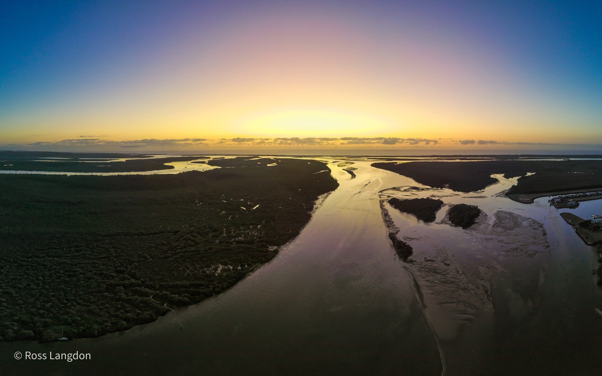Sunrise at Jacobs Well