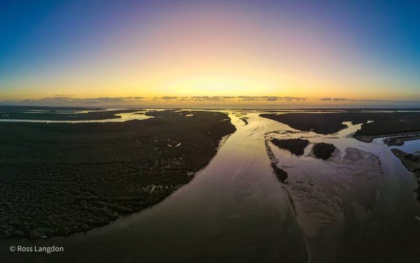 Sunrise at Jacobs Well