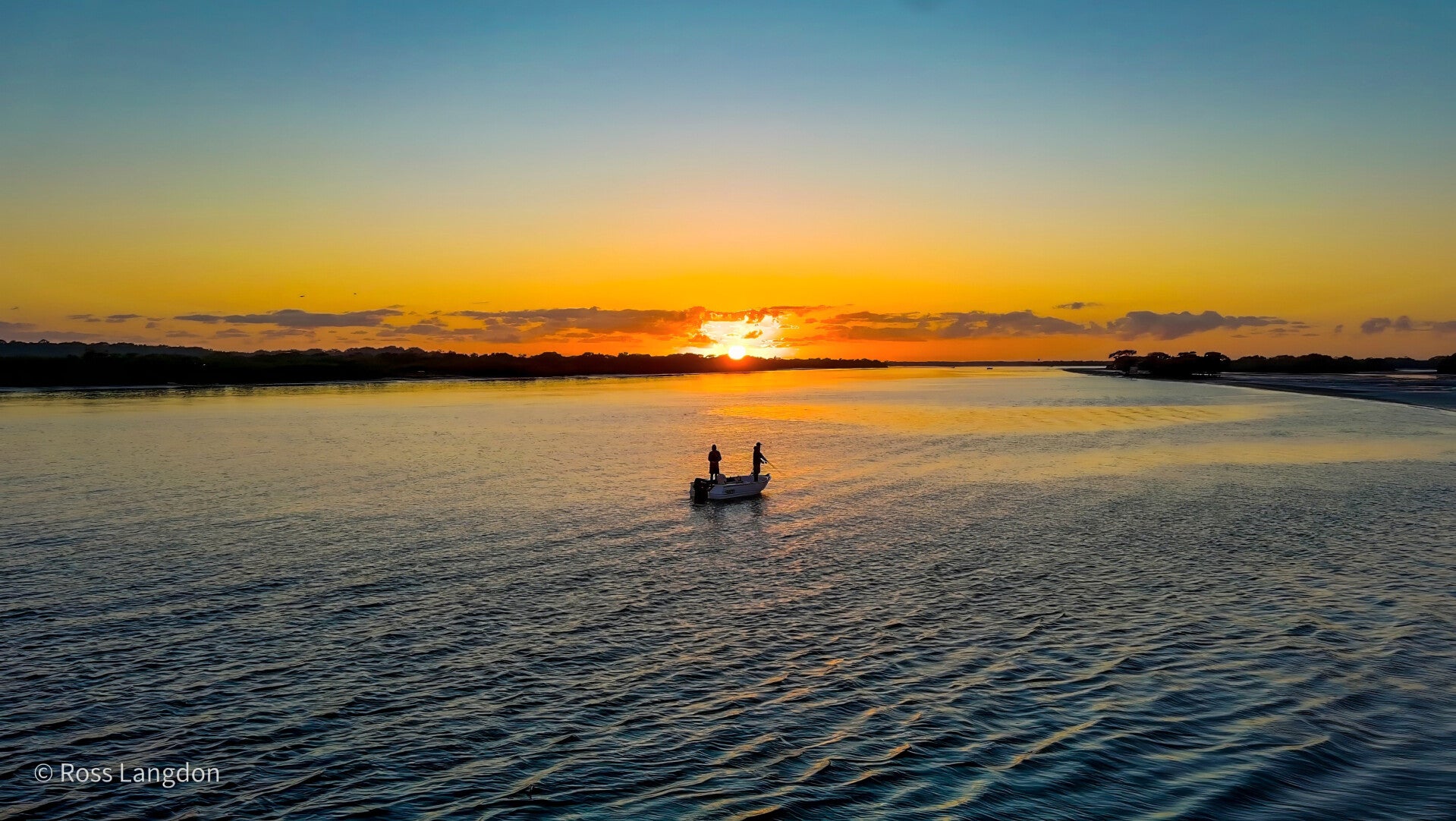 Sunrise at Jacobs Well