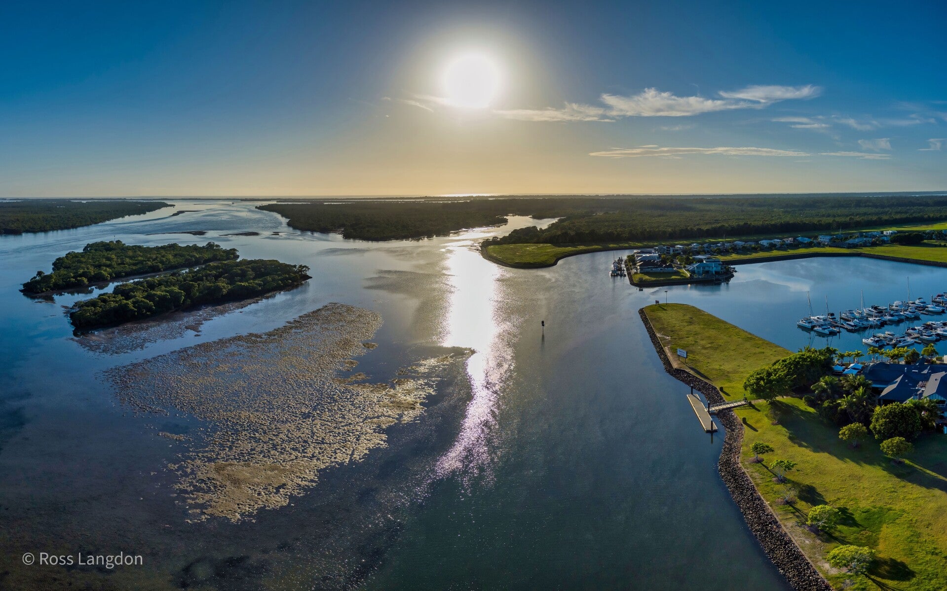 Sunrise at Jacobs Well