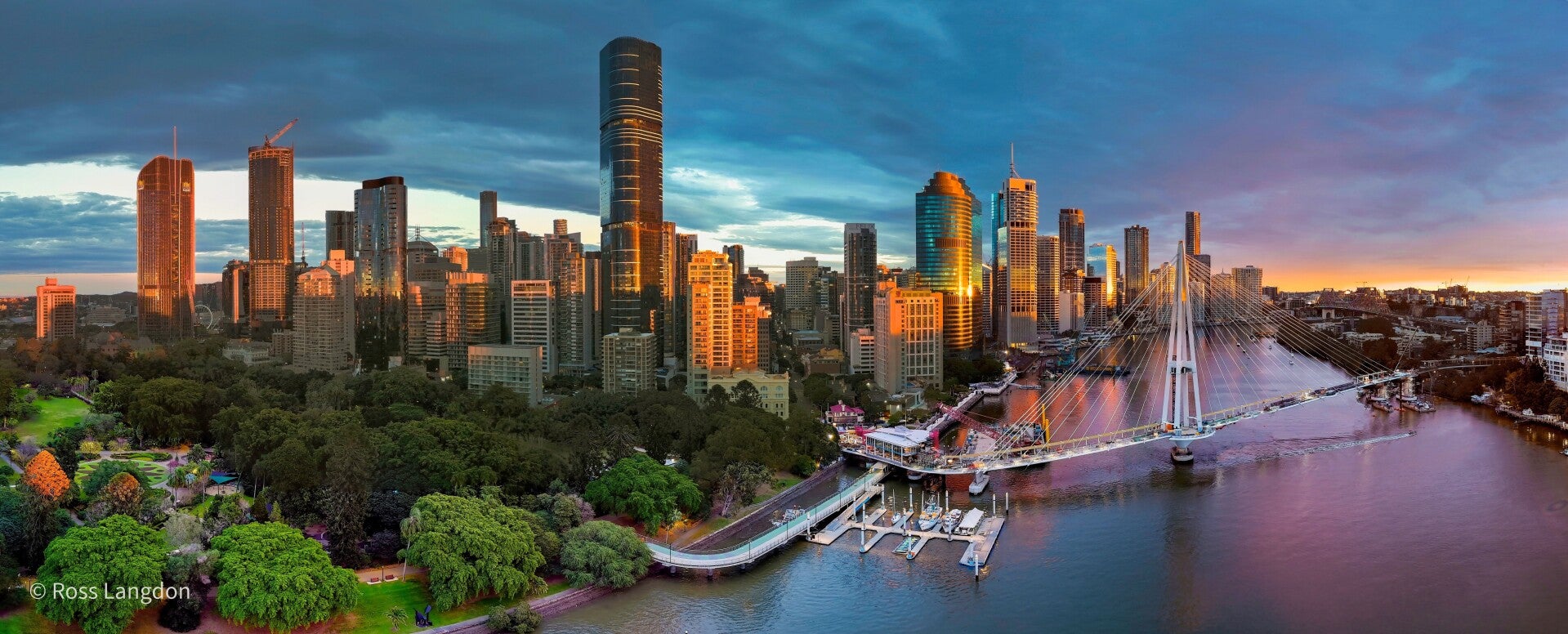 Sunrise beauty in Brisbane