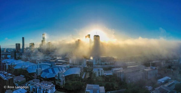 Fog in Brisbane