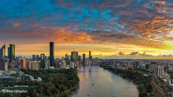 Morning Twilight in Brisbane