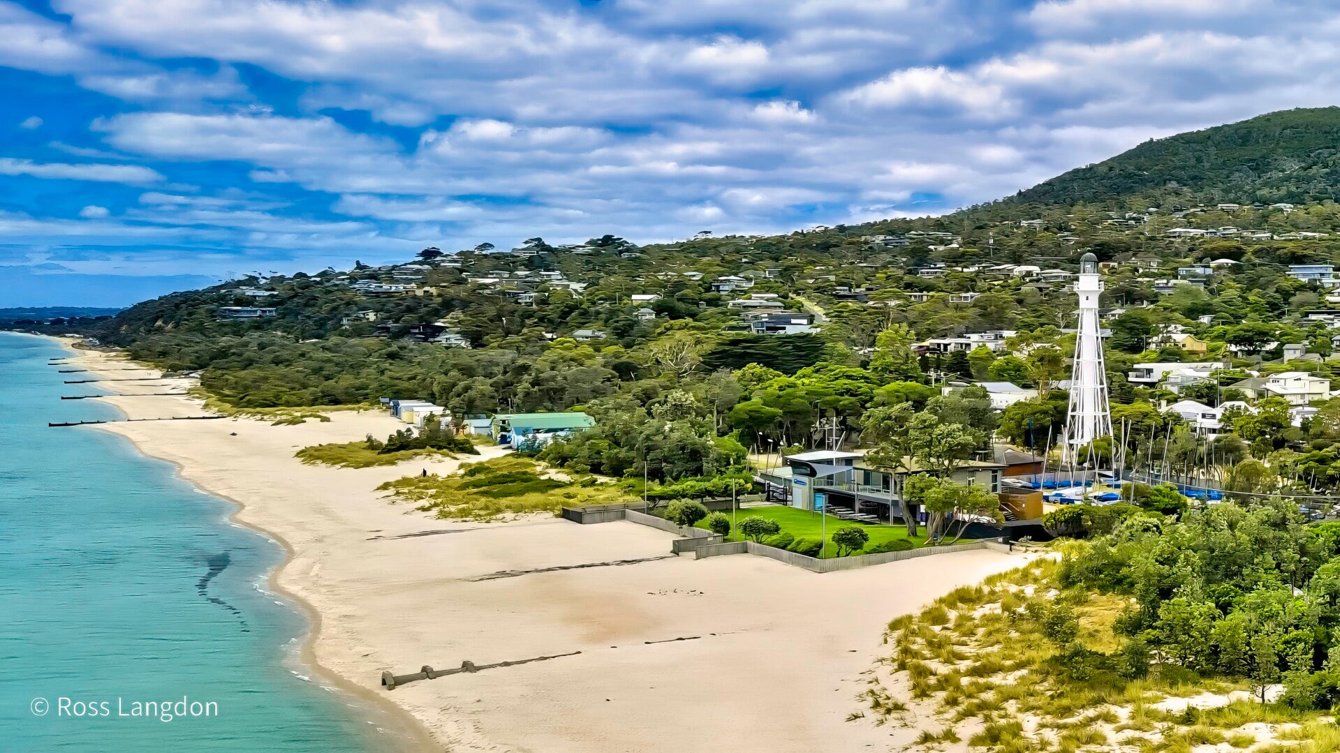 McRae Lighthouse Beach