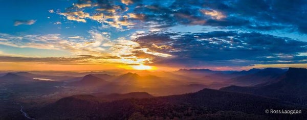 Sunrise at spectacular Mount Mitchell