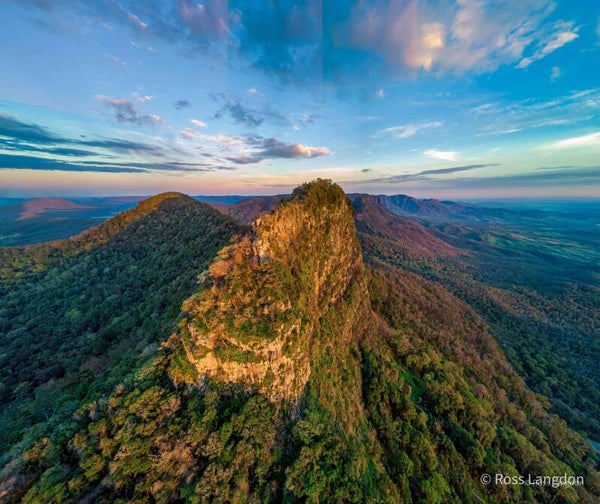 Sunrise at spectacular Mount Mitchell